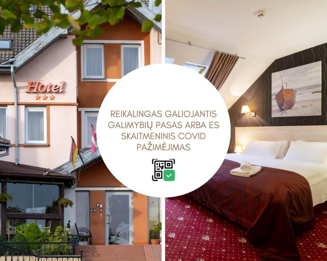 Hotel Pajurio Vieskelis Klaipėda Dış mekan fotoğraf
